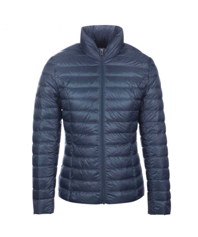 DOUDOUNE MATELASSÉE FEMME CHA BASIC JOTT COULEUR BLEU JEANS MANCHES LONGUES