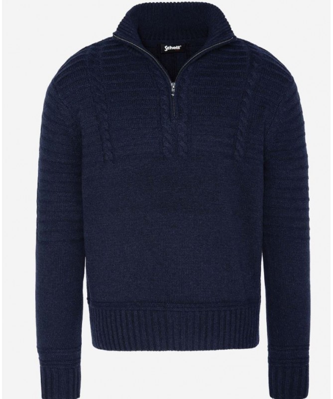 SCHOTT PULL DEMI ZIP SCHOTT