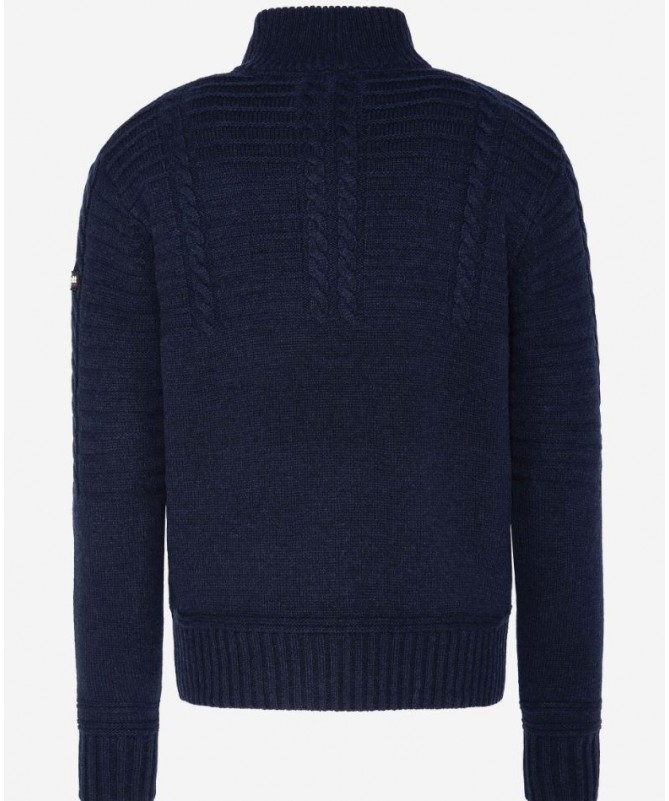 PULL DEMI ZIP SCHOTT PLTINLEY2 HOMME