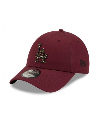 CASQUETTE LA DODGERS WILD CAMO MAROON 9FORTY