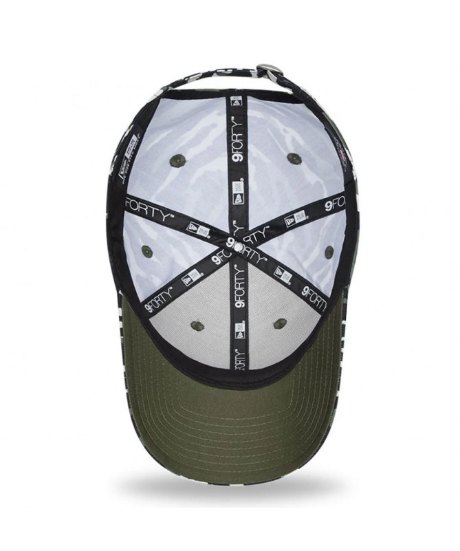 LA Dodgers Camo Print Green 9FORTY Casquette 60184861 FIESTA