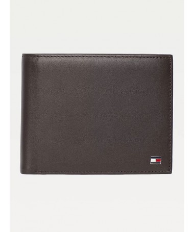 PORTEFEUILLE EN CUIR À DEUX VOLETS
