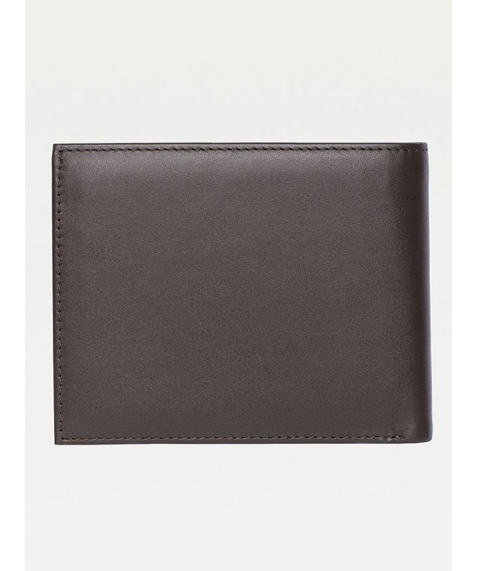 PORTEFEUILLE EN CUIR À DEUX VOLETS TOMMY HILFIGER AM0AM00651 PORTEFEUILLE EN CUIR À DEUX VOLETS TOMMY HILFIGER AM0AM00651