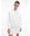 SWEAT À CAPUCHE EN POLAIRE DE MÉLANGE DE COTON Ck J20J213178 FIESTA