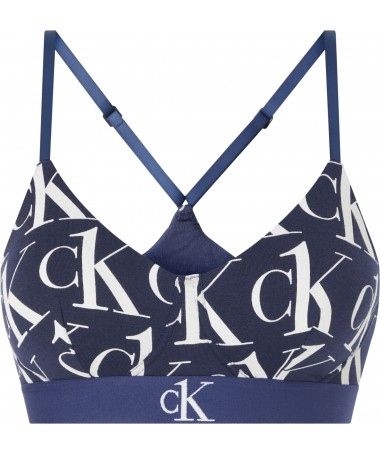 Brassière avec bretelles croisées Calvin Klein femme en coton.  000QF6670E fiesta