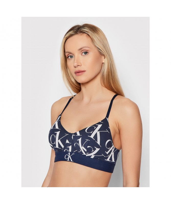Brassière avec bretelles croisées Calvin Klein femme en coton.  000QF6670E fiesta