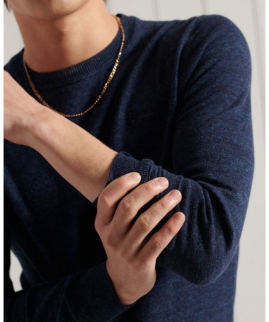 PULL COL RAL DU COU HOMME SUPERDRY M6110082A FIESTA