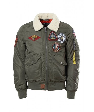 BOMBERS AVEC ÉCUSSON ET COL FOURRURE DÉTACHABLE TG-CWU45-V1 DISPONIBLE UNIQUEMENT CHEZ FIESTA