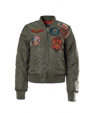 BOMBERS POUR FEMME AVEC ÉCUSSONS D'AVIATEUR
TG-MA1-W-ICONIC DISPONIBLE CHEZ FIESTA