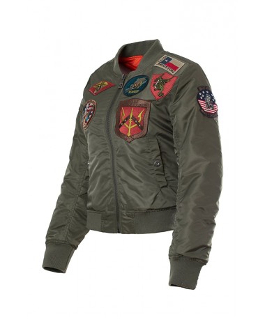 BOMBERS POUR FEMME AVEC ÉCUSSONS D'AVIATEUR
TG-MA1-W-ICONIC DISPONIBLE CHEZ FIESTA