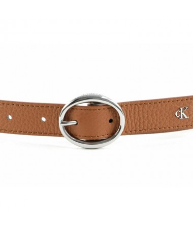 Ceinture Calvin Klein pour femme en cuir véritable. K60K607736 FIESTA