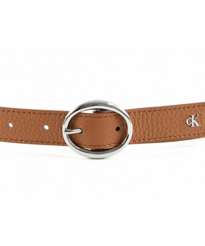 Ceinture Calvin Klein pour femme en cuir véritable. K60K607736 FIESTA