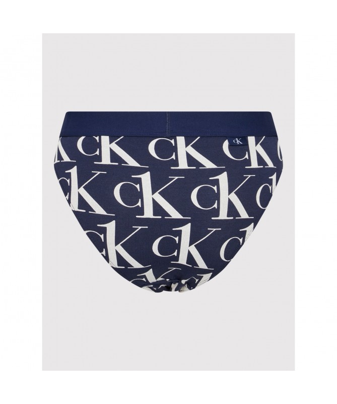CULOTTE BLEU À LOGO CALVIN KLEIN 000QF6671E FIESTA