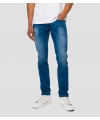 JEAN COUPE SLIM DENIM INDIGO ANBASS REPLAY  M914Y .000.41A 861 FIESTA