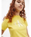 T shirt Calvin Klein pour femme taille haute manches courtes. 
J20J218852 - Fiesta