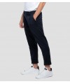 Pantalon homme coupe slim en tissu rayé de viscose mélangée stretch de marque Replay
M9815 .000.52463 FIESTA