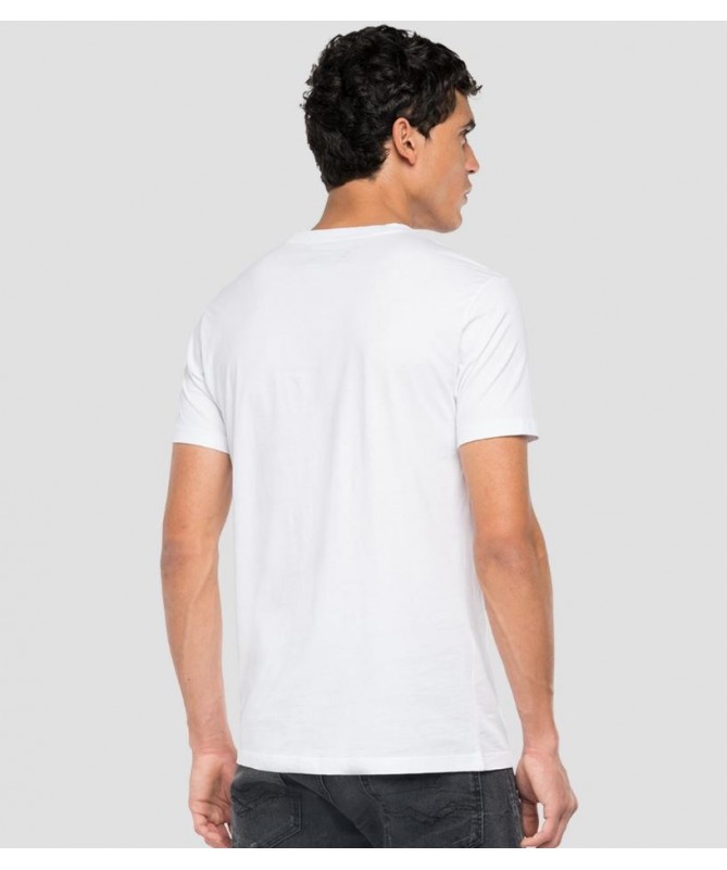 T-shirt Replay ras-du-cou homme en jersey de pur coton uni
M6043 .000.22980P Fiesta