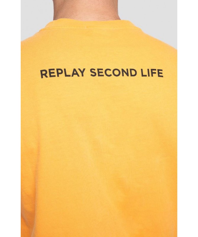 T-shirt Replay ras-du-cou homme en jersey de pur coton Bio teinture pièce
M6034 .000.23188G 

FIESTA