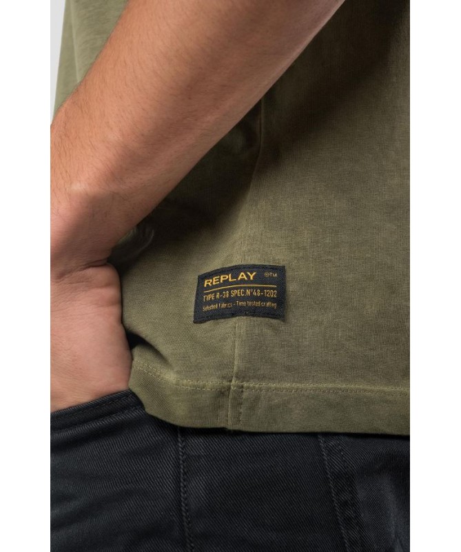 T-shirt Replay ras-du-cou homme en jersey de pur coton effet déteint
M6017 .000.22658F

FIESTA