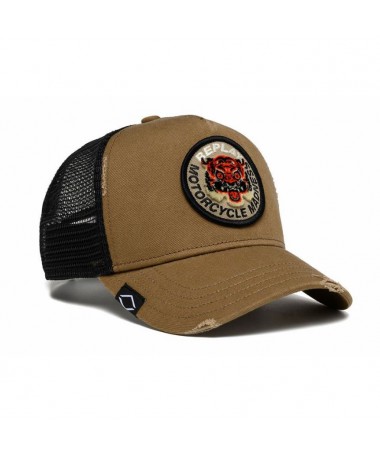 Casquette Replay en sergé de coton lavé et maille.
AM4310.000.A0406A fiesta