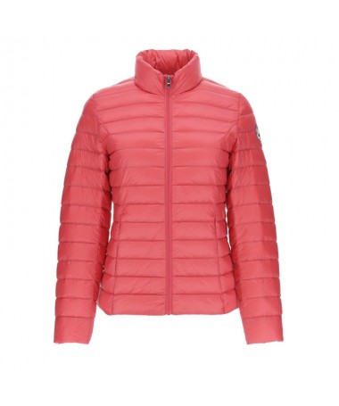 Doudoune matelassée Jott manches longues sans capuche. Couleur framboise. 
6900CHA fiesta