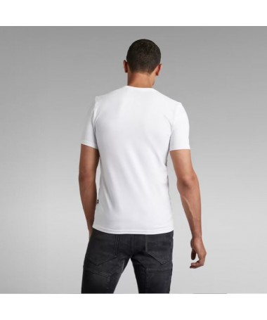 T-shirt G STAR pour homme en coton bio à manches courtes. 
D19070C723 FIESTA