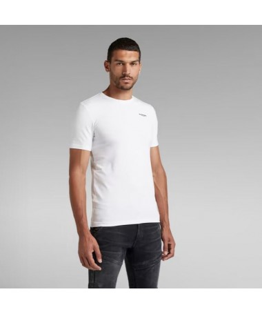 T-shirt G STAR pour homme en coton bio à manches courtes. 
D19070C723 FIESTA