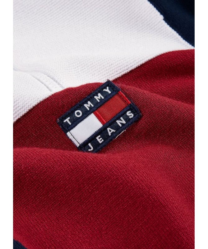Pull Tommy Hilfiger pour femme avec col montant et demi-zip

DW0DW12449 FIESTA