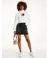 PULL EN NYLON IMMITATION FOURRURE À COL ROULÉ DW0DW11719 FIESTA