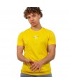 Calvin Klein T-shirt à logo monogramme couleur jaune citron pour homme.  J30J319877
fiesta