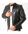 Blouson en cuir véritable TRUST VICTORY de REDSKINS pour homme. FIESTA