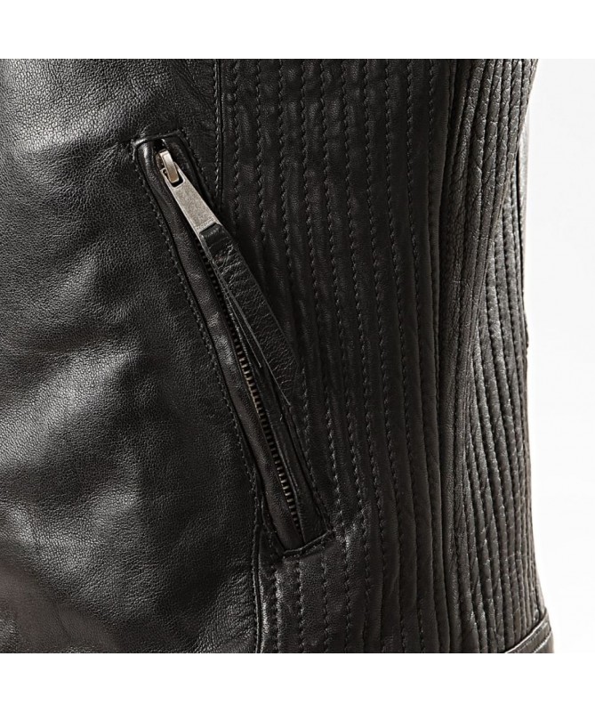 Blouson en cuir véritable TRUST VICTORY de REDSKINS pour homme. FIESTA