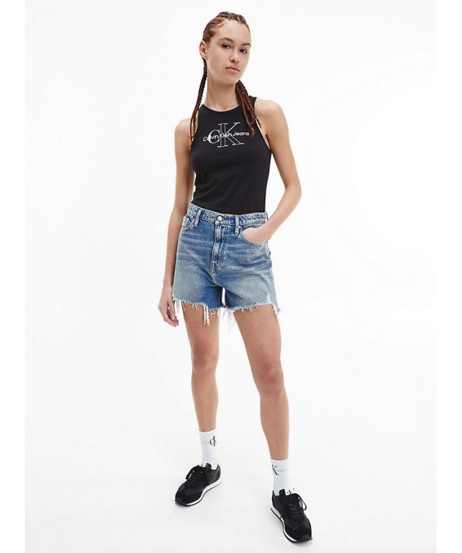 CHAUSSURE EN DAIM VÉRITABLE ET SIMILI CUIR POUR FEMME CALVIN KLEIN. YW0YW00516 FIESTA