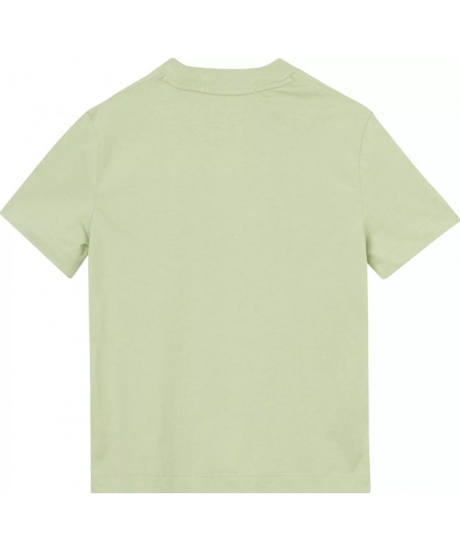 T SHIRT CALVIN POUR FEMME AVEC GROS LOGO THERMOFIXÉ SUR LE DEVANT J20J218264 FIESTA