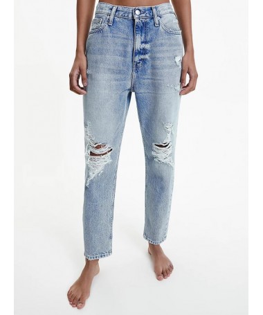 JEAN TAILLE HAUTE VINTAGE CALVIN KLEIN POUR FEMME EST INSPIRÉ DES ANNÉES 90. J20J218512 FIESTA