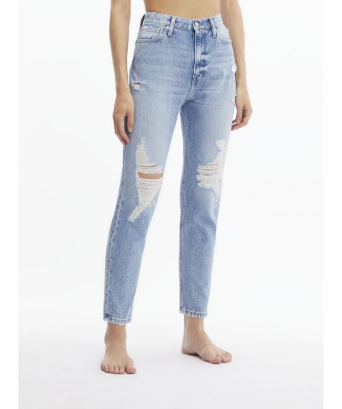 JEAN TAILLE HAUTE VINTAGE CALVIN KLEIN POUR FEMME EST INSPIRÉ DES ANNÉES 90. J20J218512 FIESTA