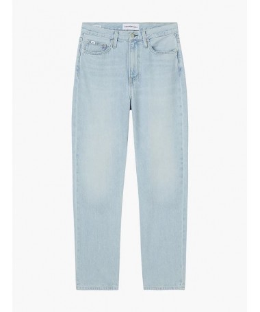 JEAN TAILLE HAUTE EN COTON CALVIN KLEIN POUR FEMME. J20J218634 FIESTA