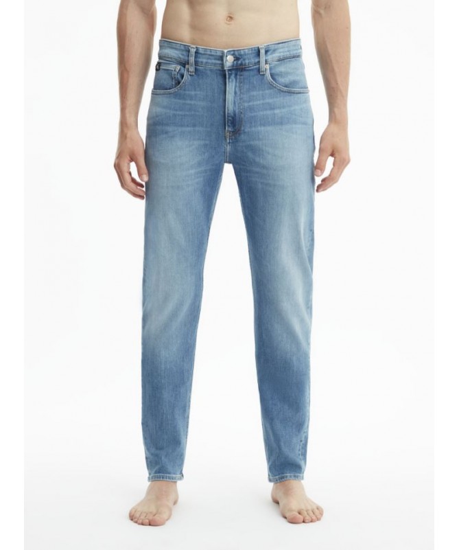 JEAN HOMME CALVIN KLEIN TAILLE MI HAUTE COUPE DROITE J30J320466 FIESTA