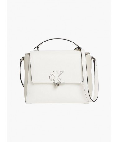 SAC À MAIN BANDOULIÈRE CALVIN KLEIN POUR FEMME EN SIMILI CUIR GRAINÉ FIN. K60K609289 FIESTA