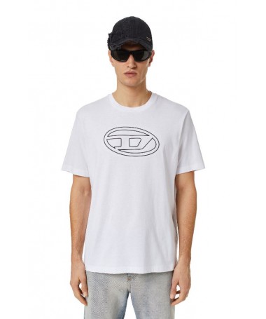 T-shirt en jersey de coton vintage T-JUST-BIGOVAL FIESTA