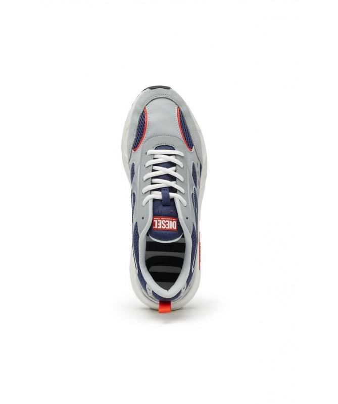 Sneakers en mesh avec du daim vintage et des superpositions rembourrées légères. SERENDIPITY S-SERENDIPITY SPORT FIESTA