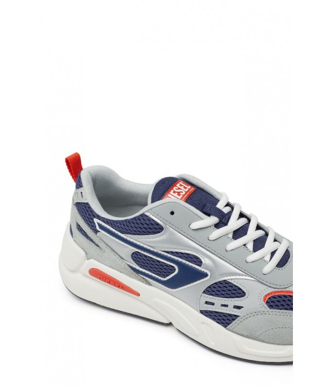 Sneakers en mesh avec du daim vintage et des superpositions rembourrées légères. SERENDIPITY S-SERENDIPITY SPORT FIESTA