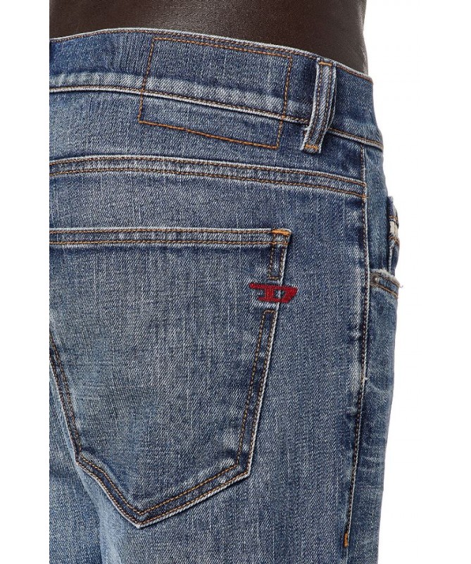 JEAN HOMME DIESEL SLIM BLEU DÉLAVÉ 2019 D-STRUKT 09C61 FIESTA CONCEPT STORE