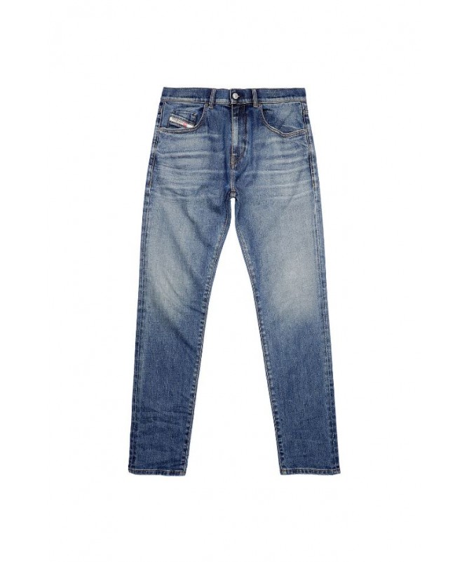 JEAN HOMME DIESEL SLIM BLEU DÉLAVÉ 2019 D-STRUKT 09C61 FIESTA CONCEPT STORE