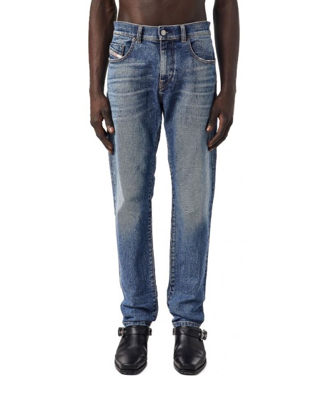 JEAN HOMME DIESEL SLIM BLEU DÉLAVÉ 2019 D-STRUKT 09C61 FIESTA CONCEPT STORE