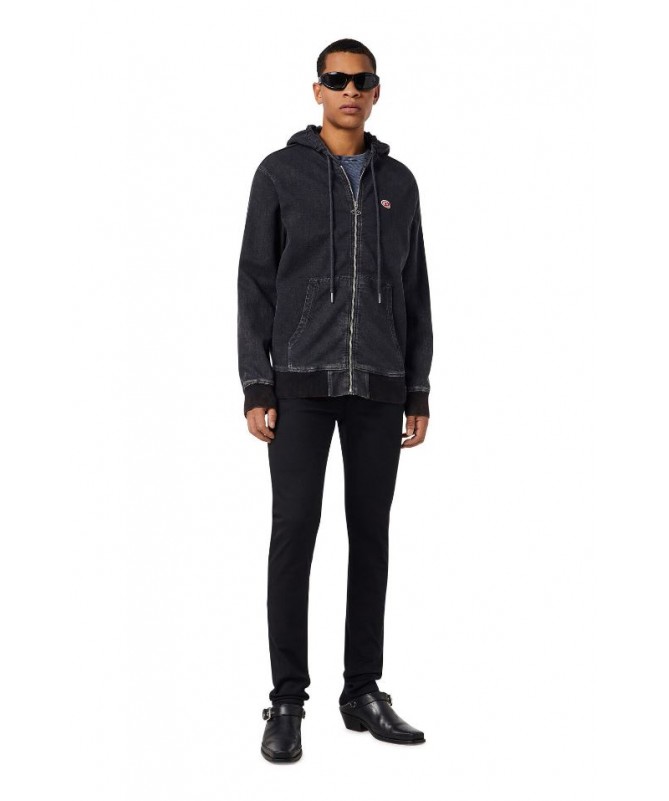 JEAN HOMME DIESEL SKINNY DÉLAVAGE NOIR SUPER STRETCH 1979 SLEENKER 09C51 FIESTA CONCEPT STORE