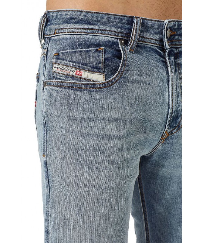 JEAN DIESEL HOMME TAILLE BASSE DÉLAVÉ BLEU 1979 SLEENKER 069YX FIESTA CONCEPT STORE