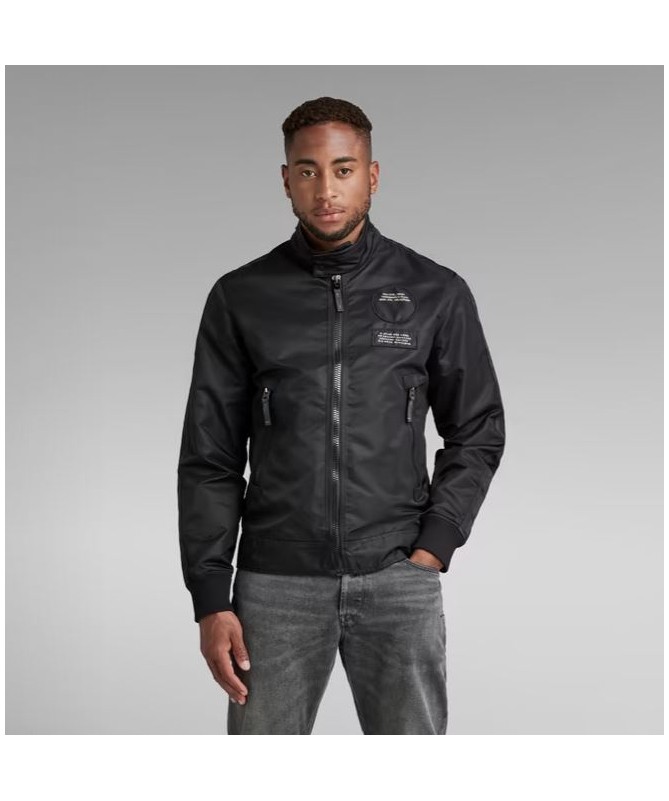 blouson veste Harrington Ga star pour homme coupe droite en sergé tissé. D21369-C143 FIESTA CONCEPT STORE