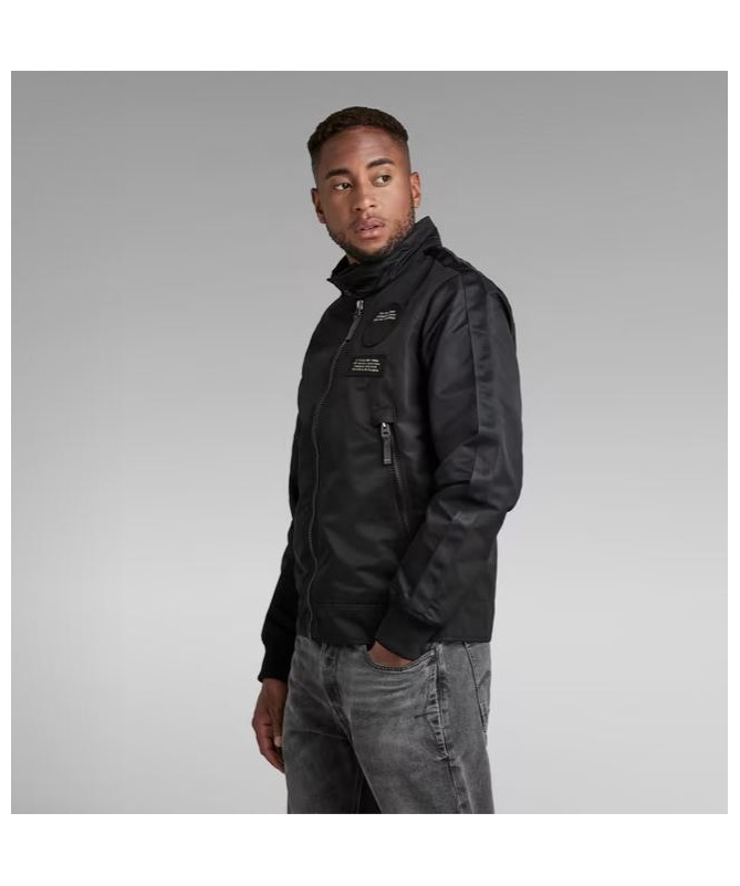 blouson veste Harrington Ga star pour homme coupe droite en sergé tissé. D21369-C143 FIESTA CONCEPT STORE