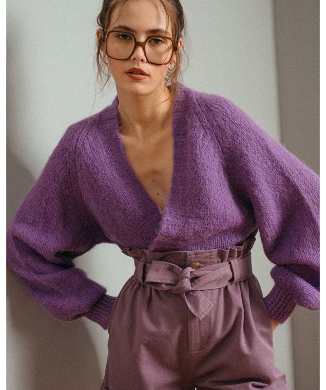 CARDIGAN OVERSIZE EN TRICOT GRACE & MILA EDWIN_11443 FIESTA CONCEPT STORE